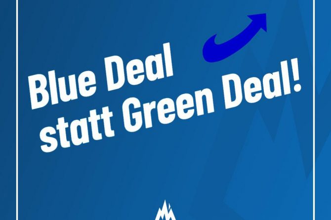 Wirtschaft: Für einen „Blue Deal“